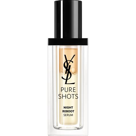 ysl pure shots night reboot serum|pure shots light up serum.